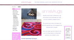 Desktop Screenshot of annavrugs.com